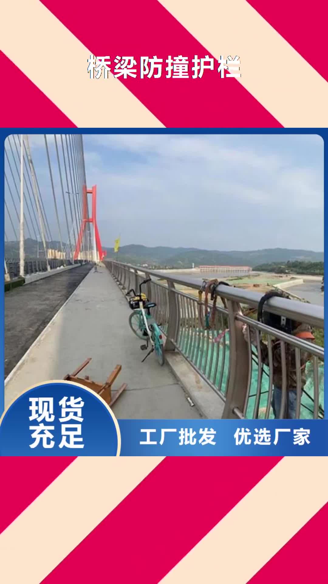 【齐齐哈尔 桥梁防撞护栏-护栏来图加工定制】